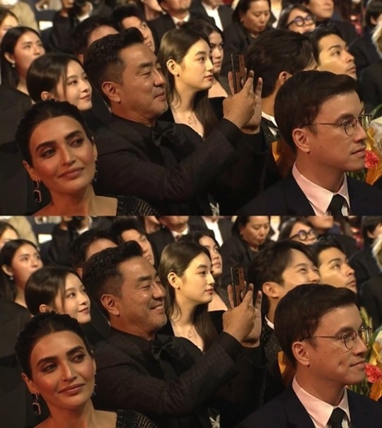 柳承龍記錄姜草獲獎時刻