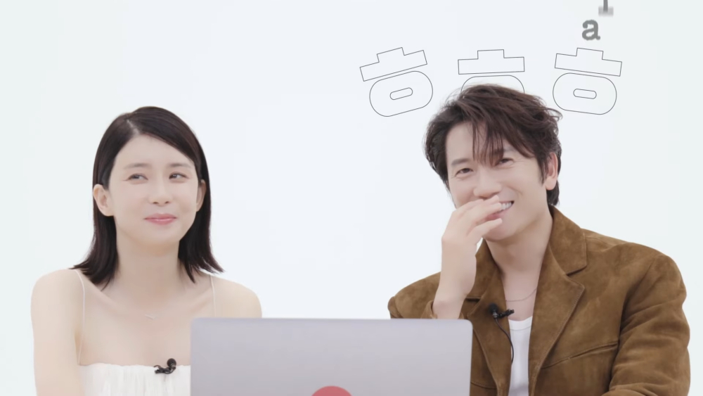 狡辯的池晟，翻白眼的李寶英XD