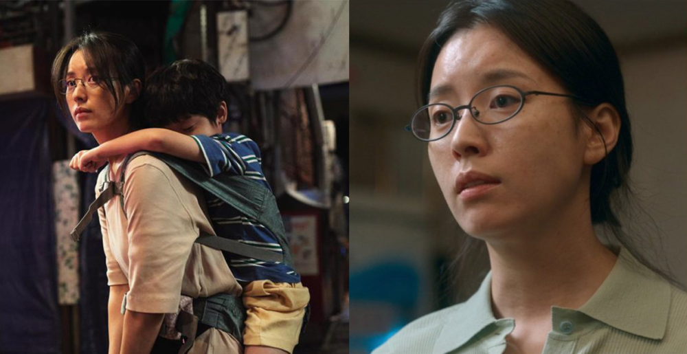 韓孝周在《MOVING異能》中飾演一名高中生的媽媽