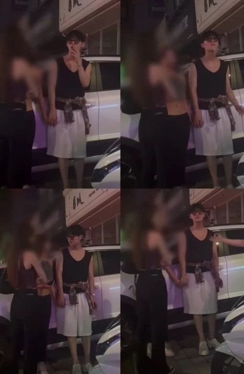 崔顯旭被目擊亂丟煙蒂+與女人牽手