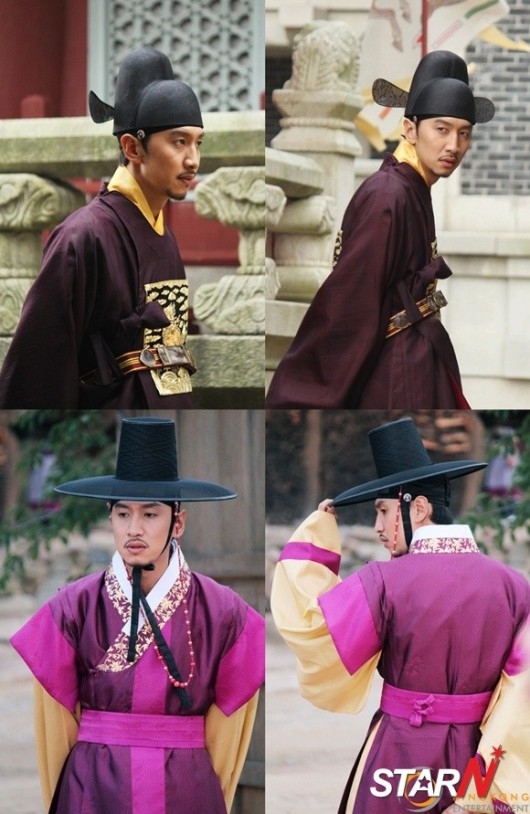 李光洙2013年出演古裝劇《火之女神井兒》時