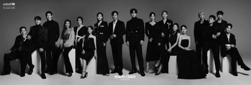 BH娛樂旗下17名演員合體拍攝畫報