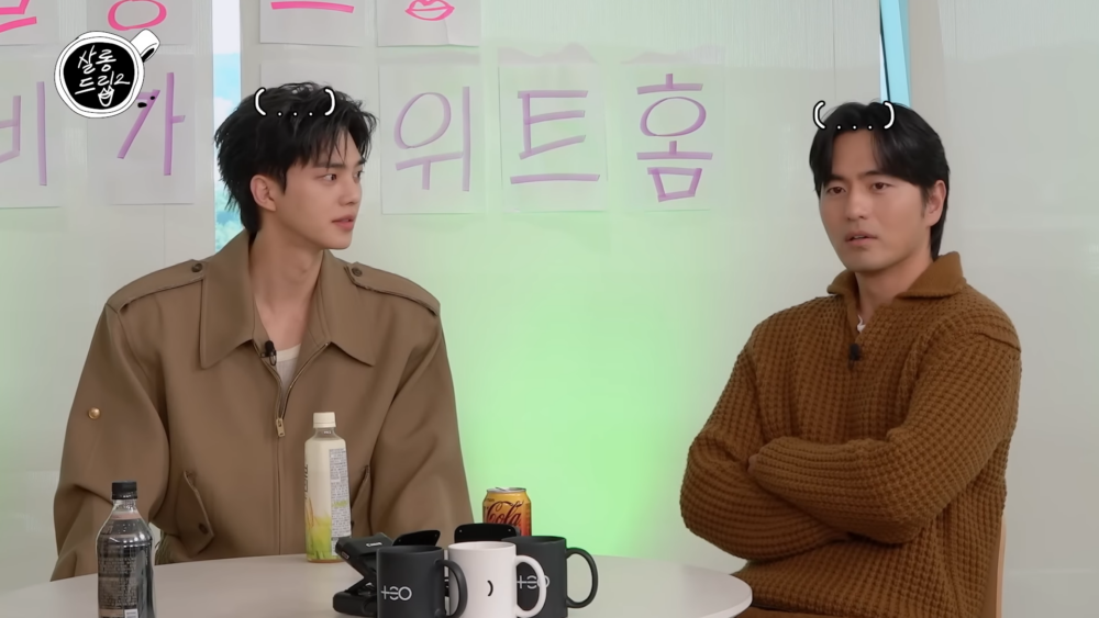 被提問發懵的二人組XD