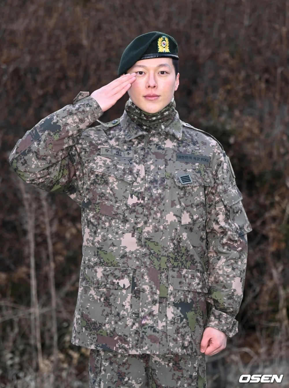 在軍中小發福