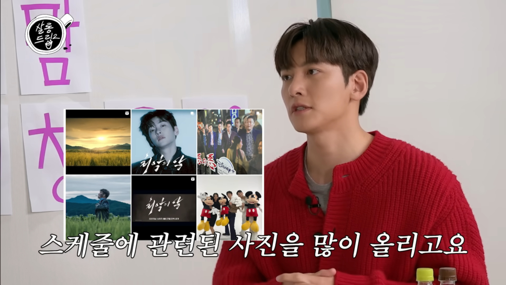 表示近期不愛自拍，發的都是工作相關的照片