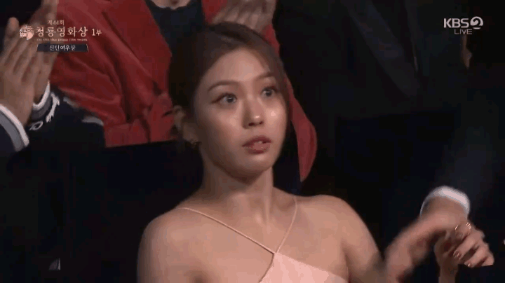 高旻示得知自己得獎一臉矇