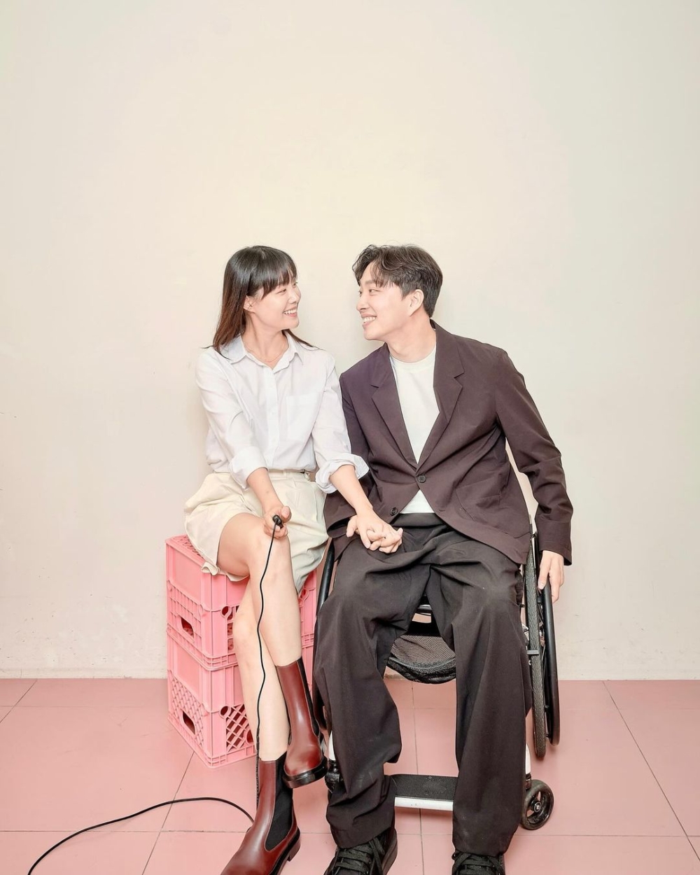 宋枝恩曬與男友的合照