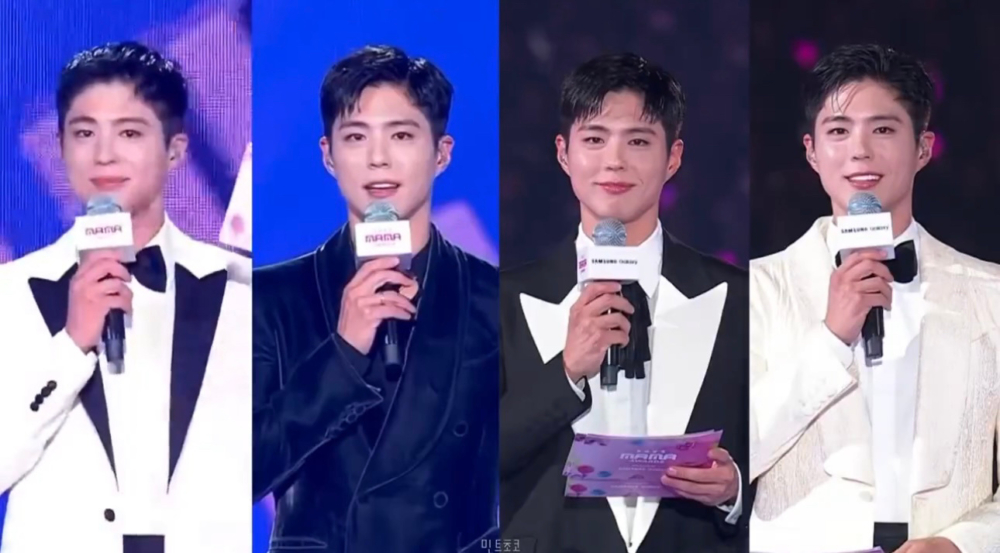 朴寶劍在《2023 MAMA》換穿多套造型