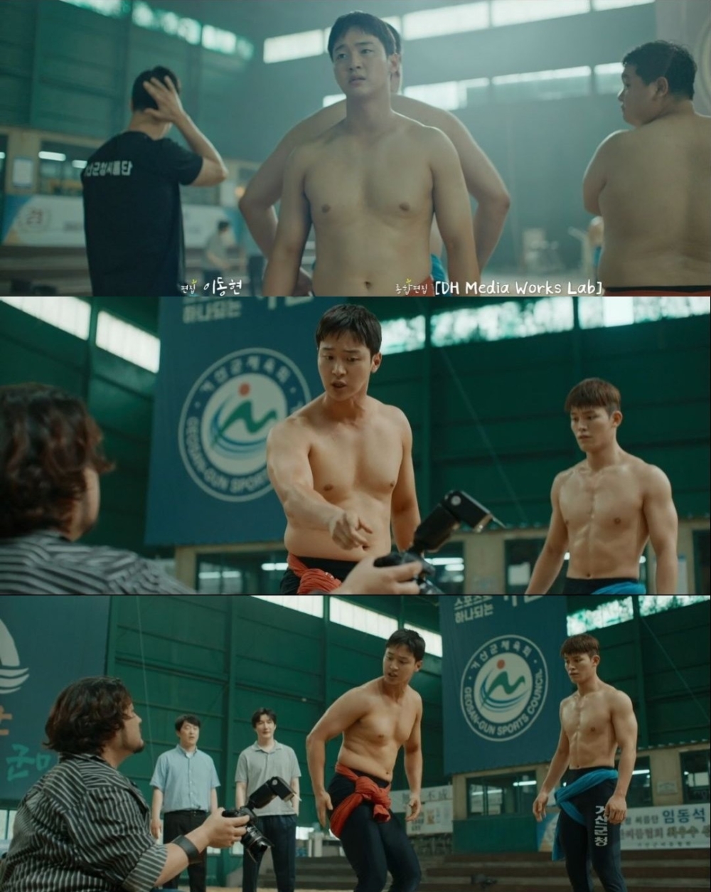 張東潤在劇中的身材變化驚呆網友