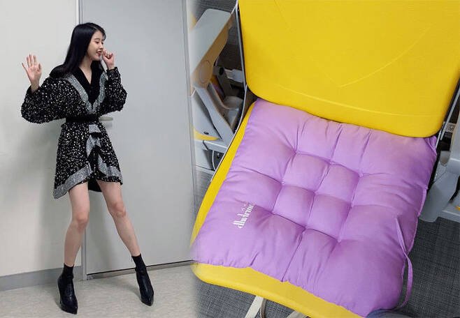 給前來觀看演唱會的大家定做坐墊