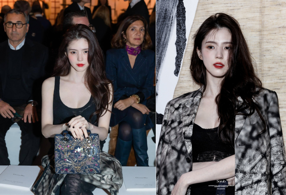 韓韶禧近日出席巴黎時裝周