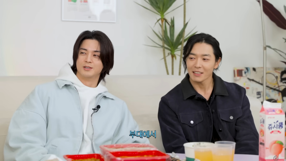 金智勳與金材昱透露兩人是合宿的關係... 在軍隊的時候XD