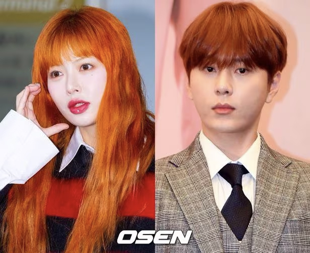 泫雅和龍俊亨所屬社回應戀情