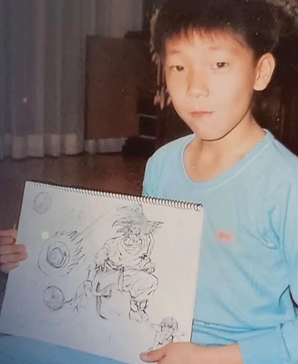 孫錫久本人的童年照