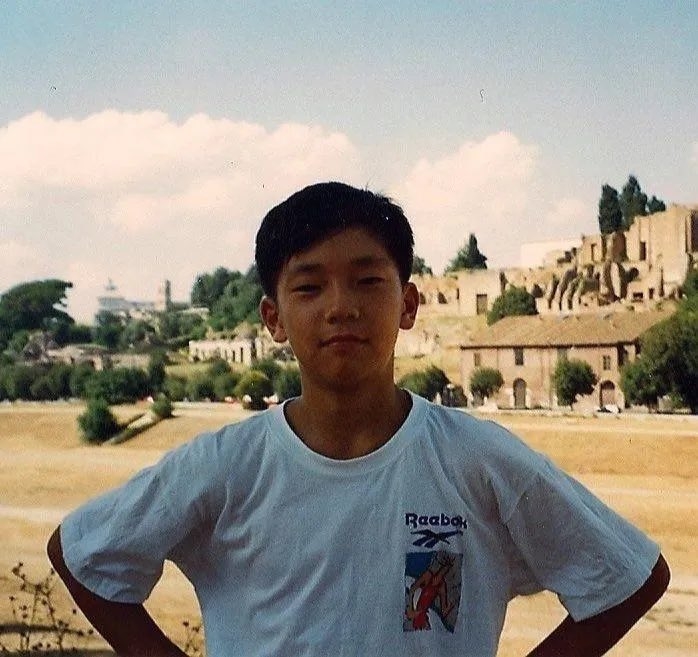 孫錫久本人的童年照