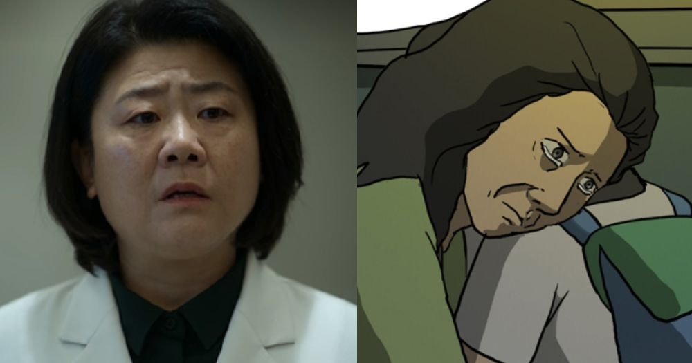 李姃垠飾演鬼魂，悲痛欲絕的母親「鄭柚熙」