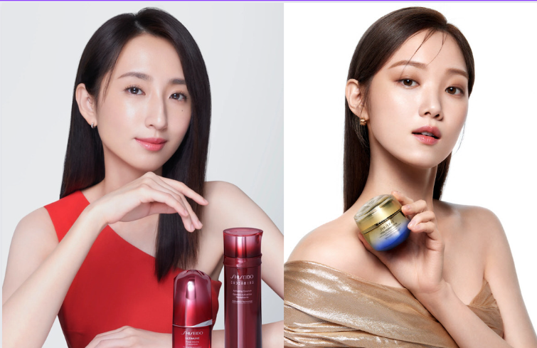 護膚品品牌資生堂代言人