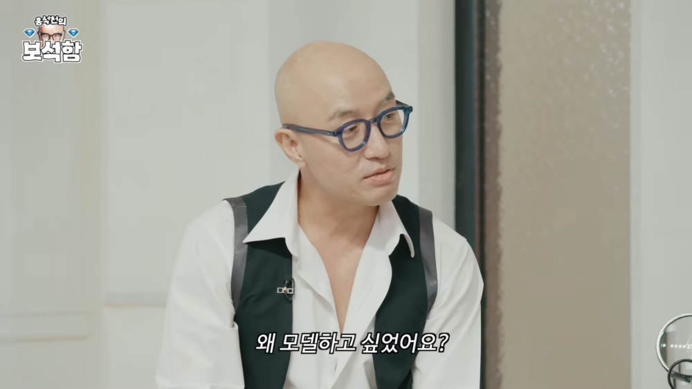 被問到開始當模特的原因是什麽
