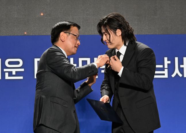 姜河那被選為「國稅廳宣傳大使」