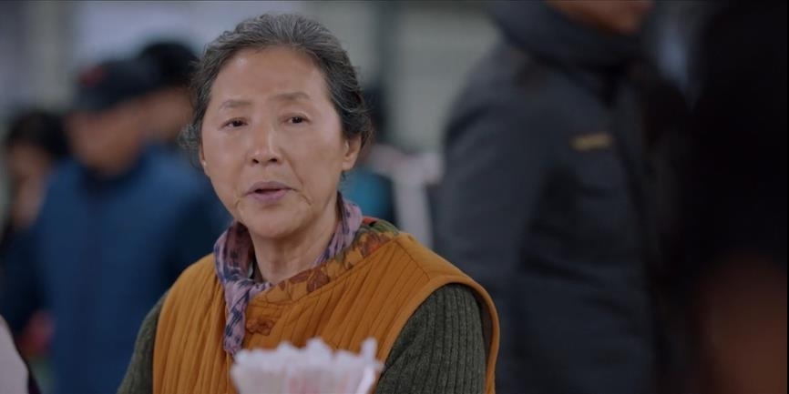 高斗心飾演男主福貴柱的母親「福滿欣」