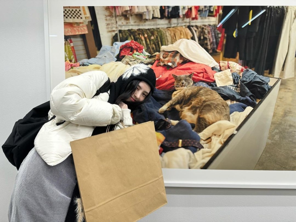 韓韶禧去看柳俊烈的攝影展