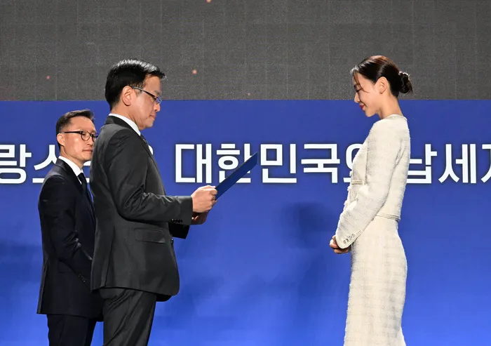 申惠善被選為「國稅廳宣傳大使」