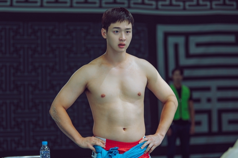 《沙之花也有春天》飾演摔跤選手