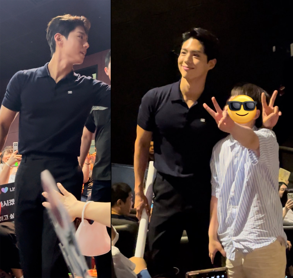 朴寶劍最近出席舞台問候