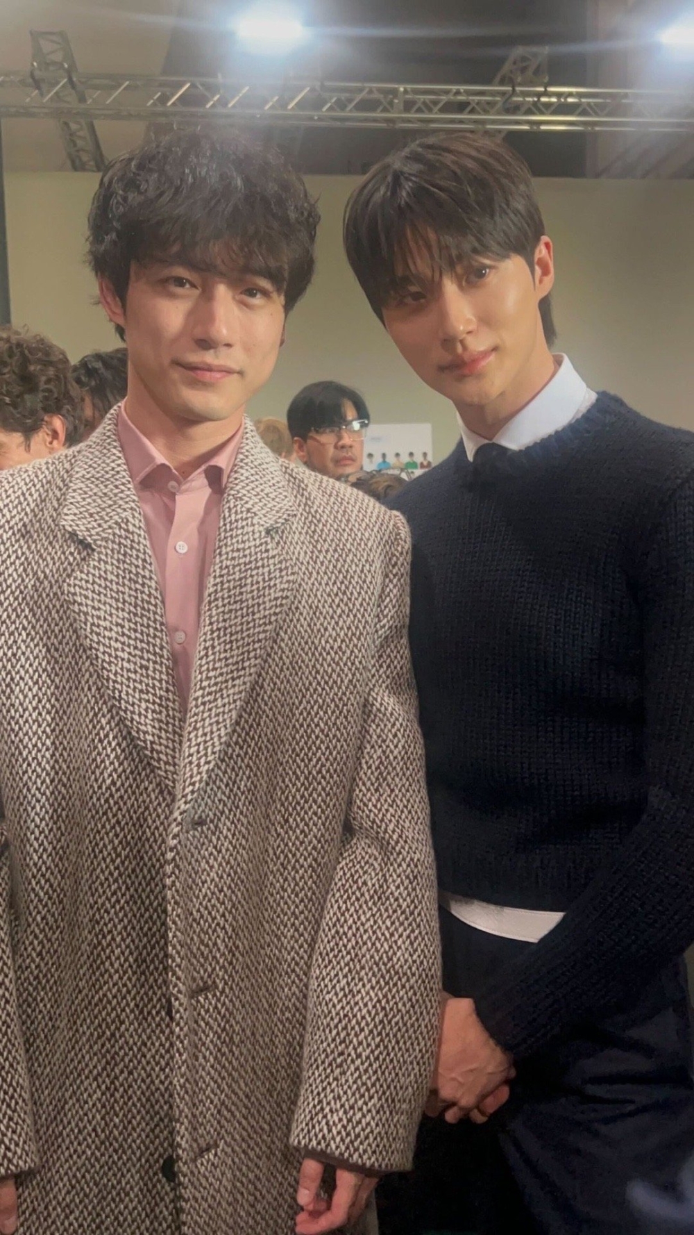 邊佑錫與坂口健太郎