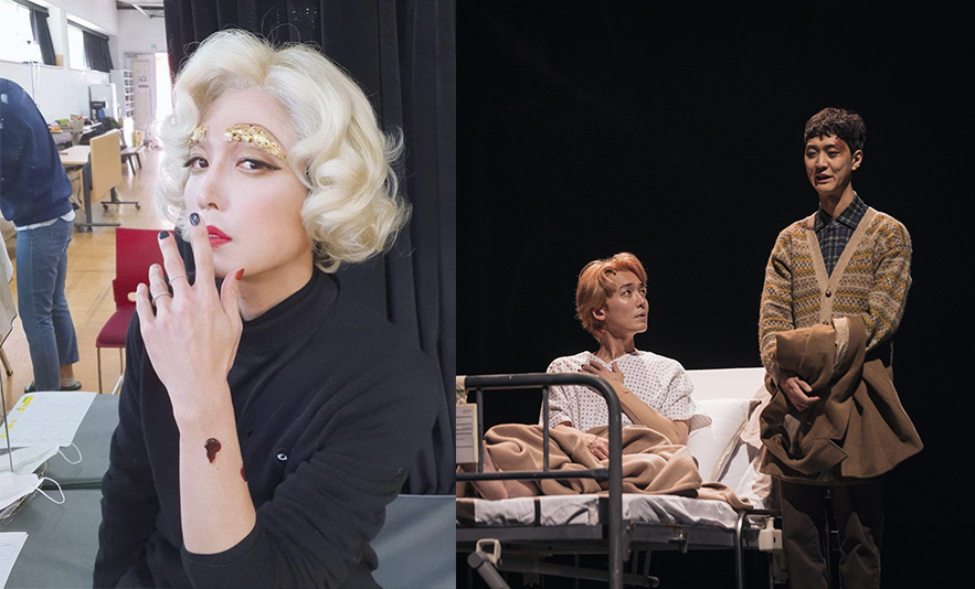 鄭敬淏也曾出演過《Angels in America》