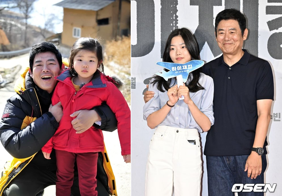 成東鎰帶女兒出席電影試映會