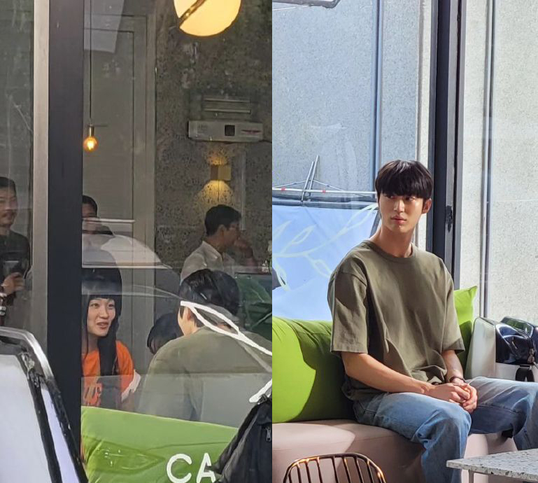 《背著善宰跑》路透照