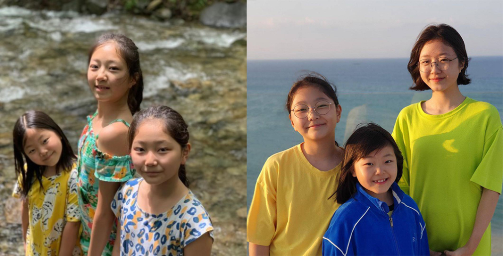 李智仁就常常在IG分享女兒們的照片