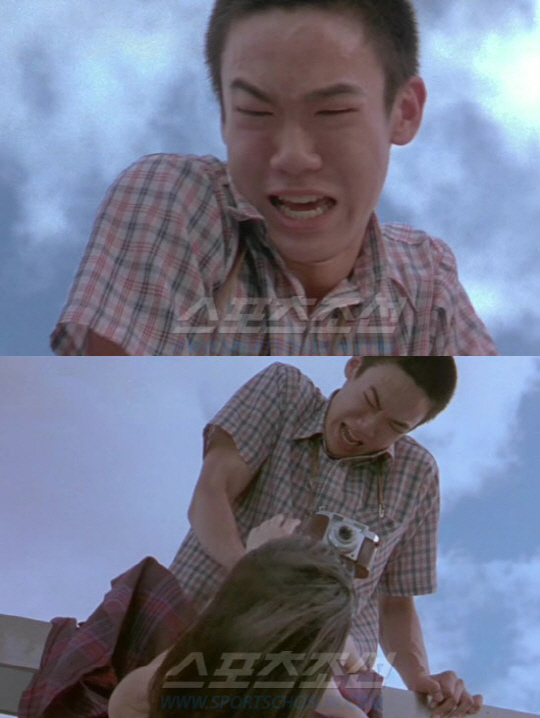 柳演錫在朴贊郁執導的電影《原罪犯》中出道