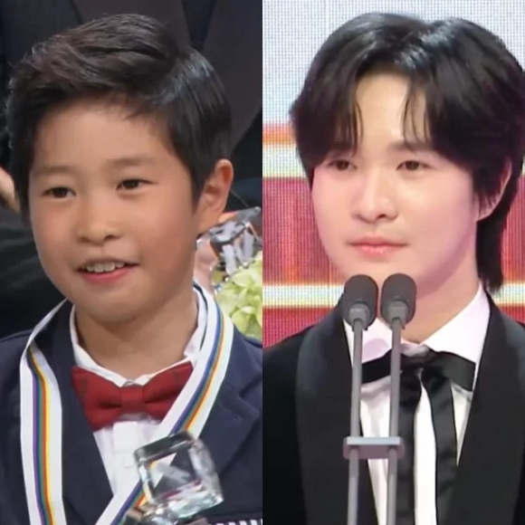 金民律長大後對比