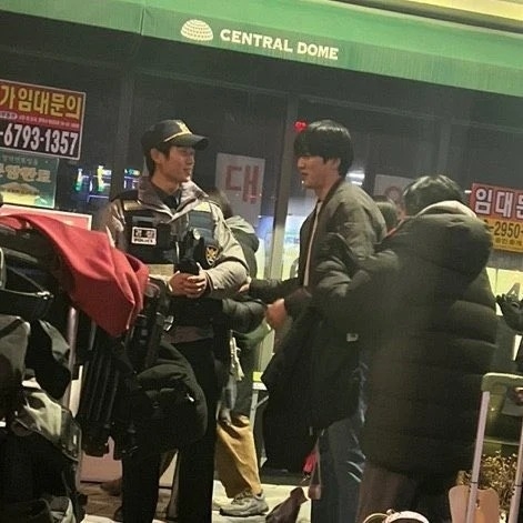 去年拍攝被網友目擊