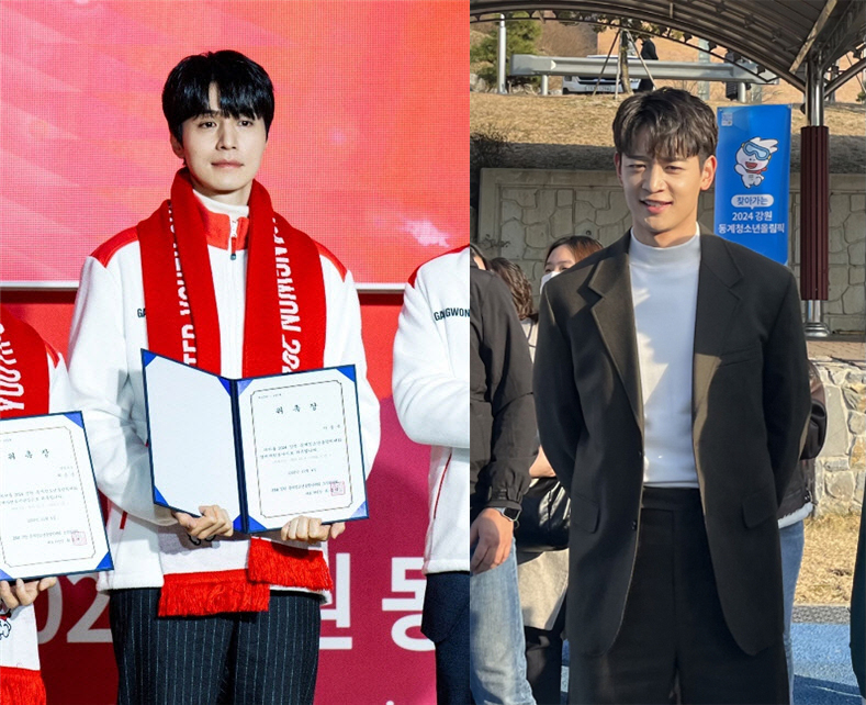 李棟旭和珉豪很早就與奧林匹克結緣