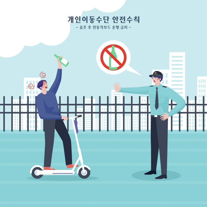 電動滑板車也被禁止酒駕