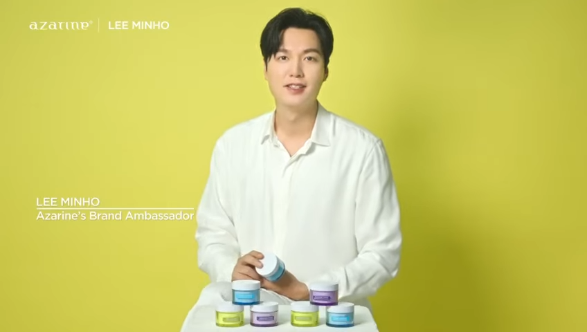 李敏鎬今年7月的廣告中再復胖