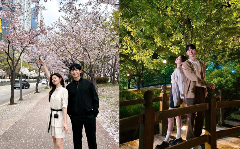 丁海寅與庭沼珉IG合照