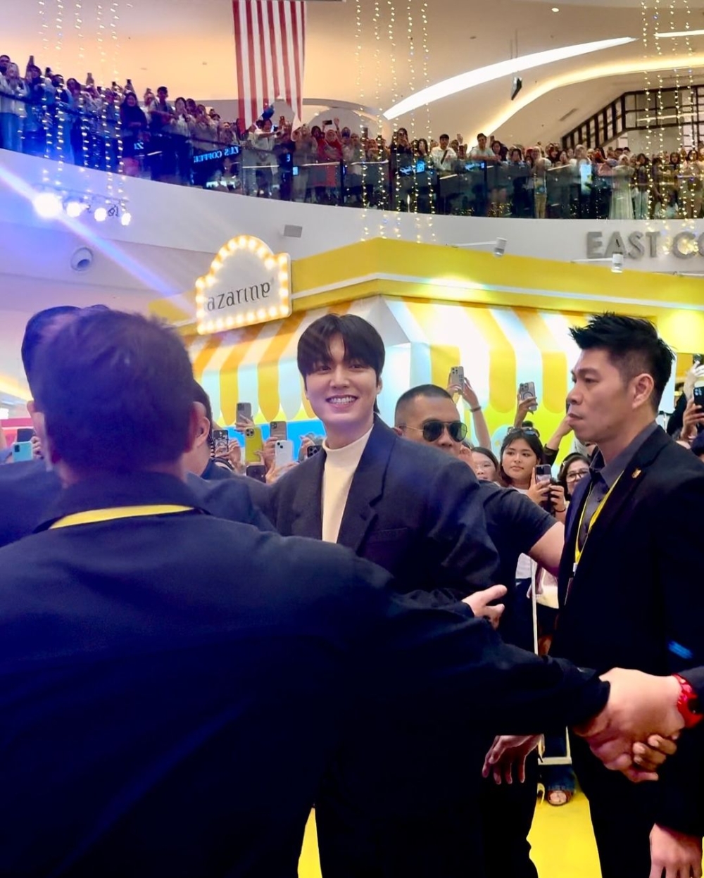 李敏鎬九月中旬出席在馬來西亞舉行的品牌活動