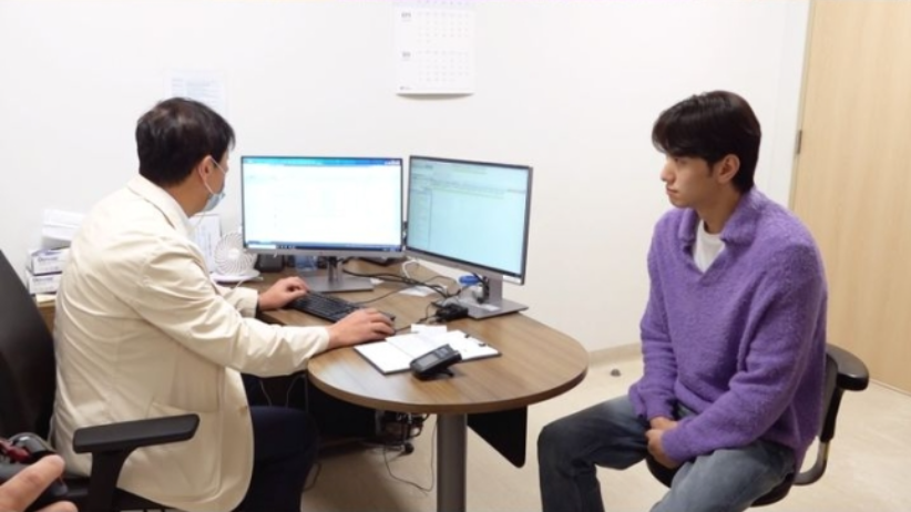 回到醫院進行術後檢查