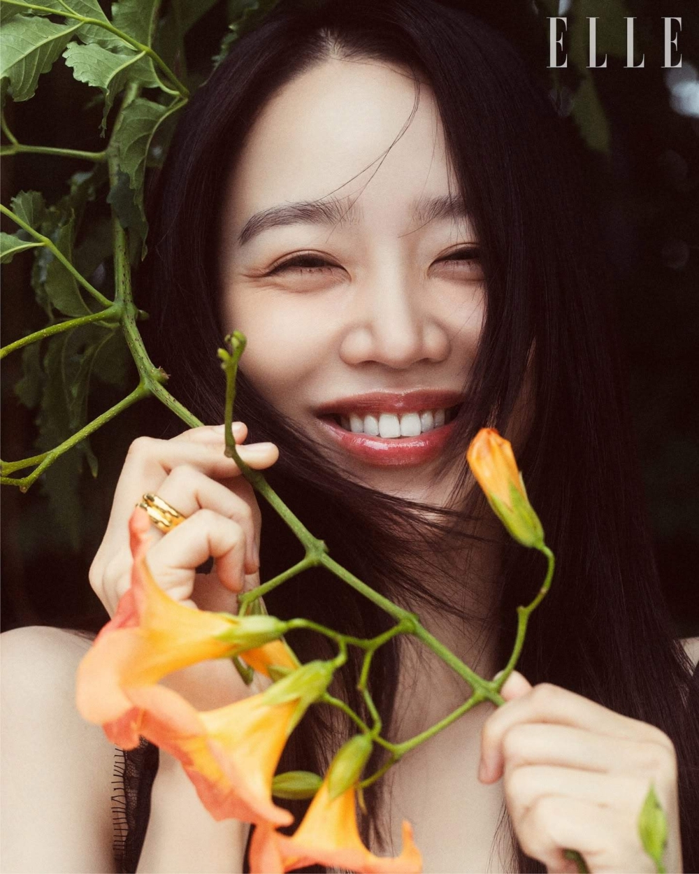 申惠善第一次拍攝情侶畫報