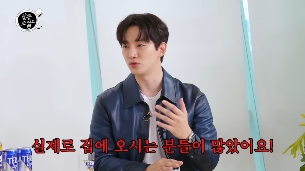 ：真的有很多人來我家