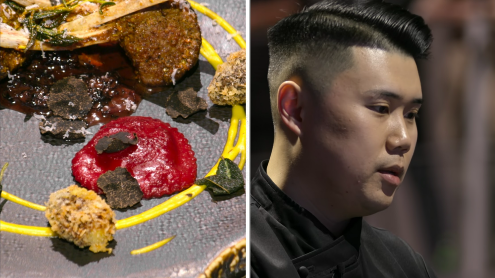 權聖晙稱這道菜可以看作是賭上生命和心臟的料理。