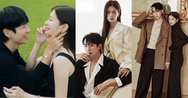 業内罕見!《媽朋兒》丁海寅庭沼玟赴峇里島拍攝畫報,變身財閥夫婦「輕撫她下巴」甜度超標~