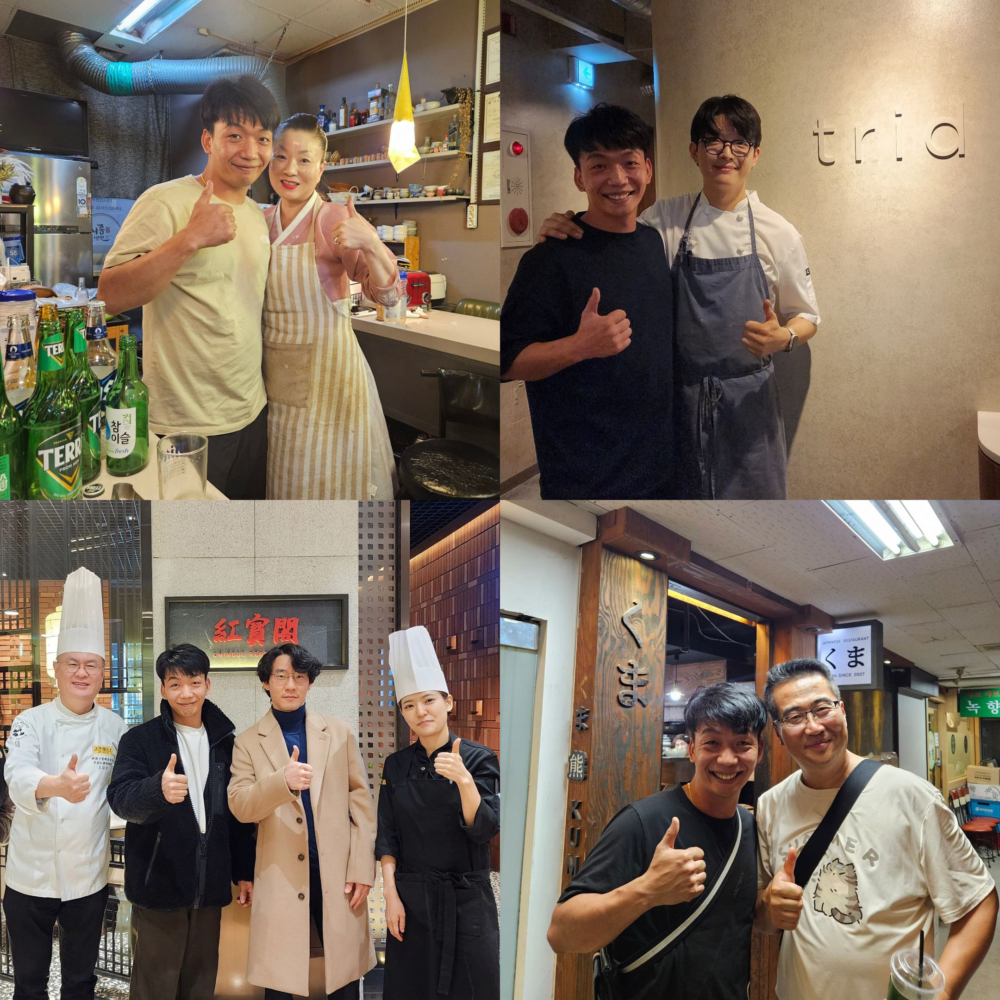 外送員廚師到其他廚師們的餐廳大啖美食