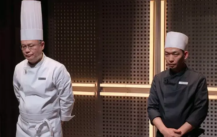 林泰勳在節目上遇到自己的偶像呂敬來大廚