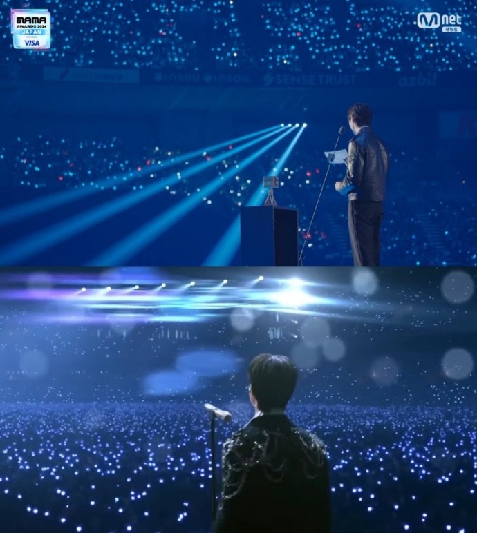 邊佑錫登台頒獎夢回柳善宰