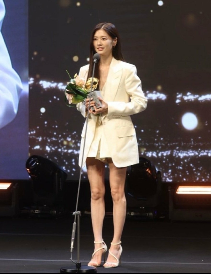 庭沼玟發表得獎感言